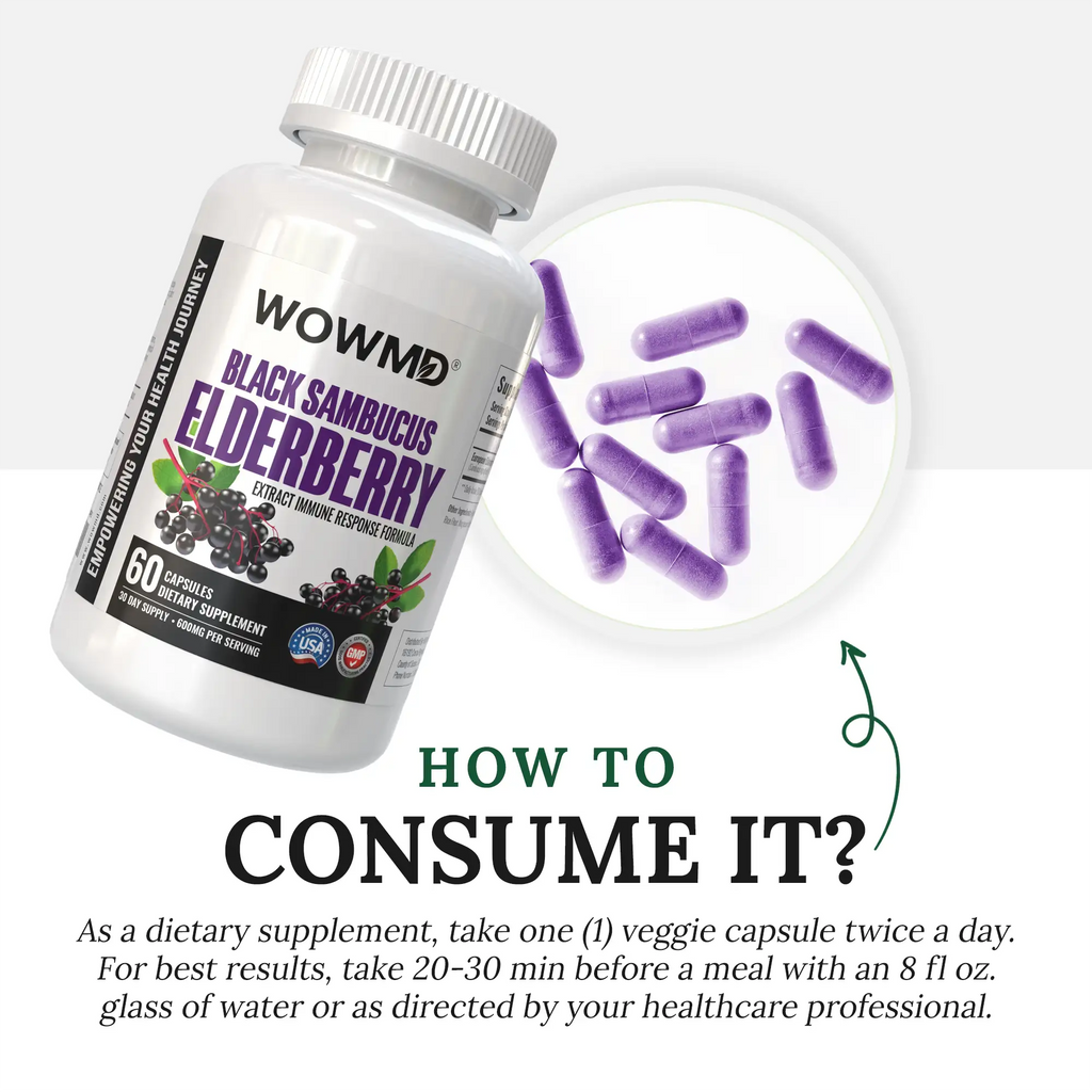 Black Sambucus Elderberry Extract
