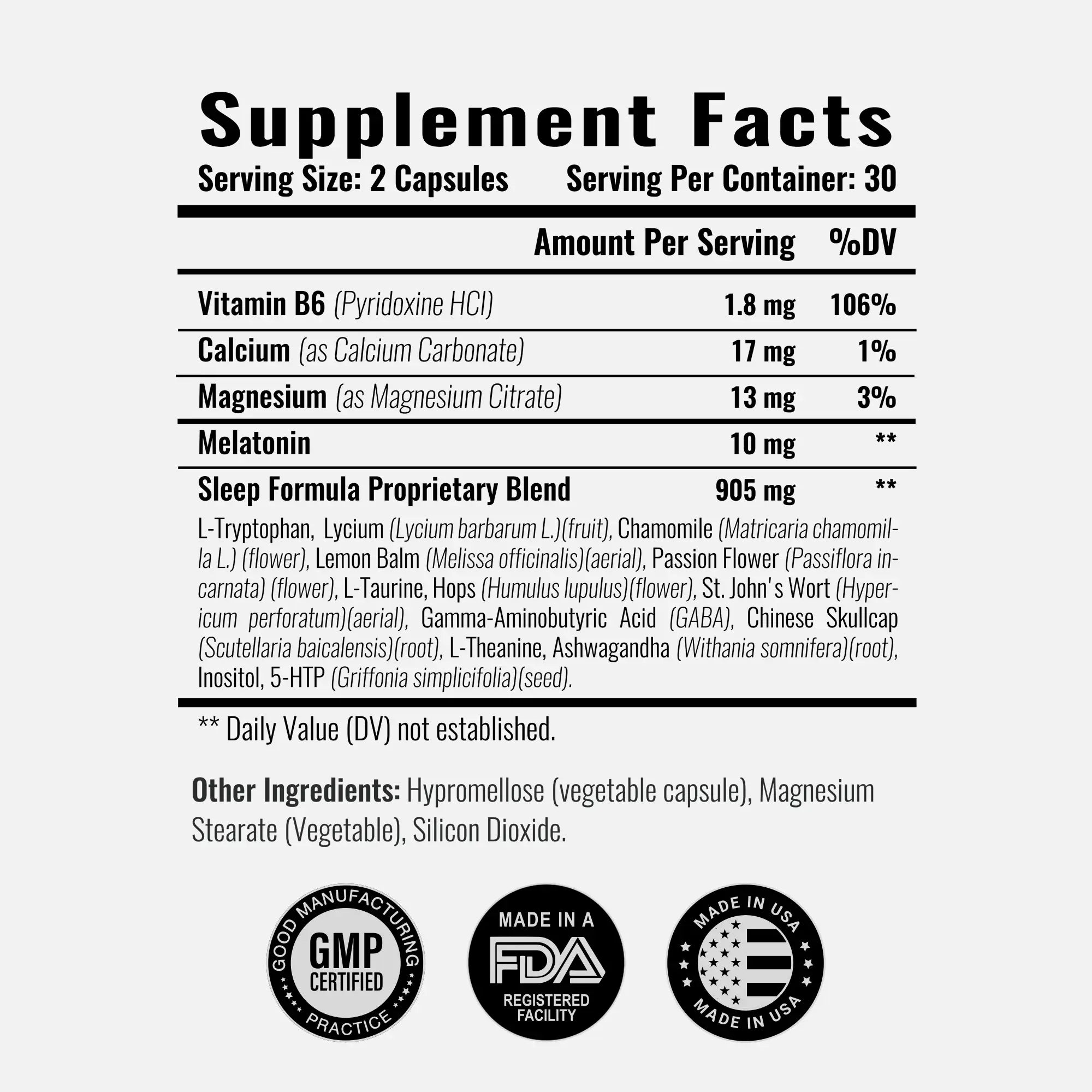 Night Calm - Advanced Sleep Formula