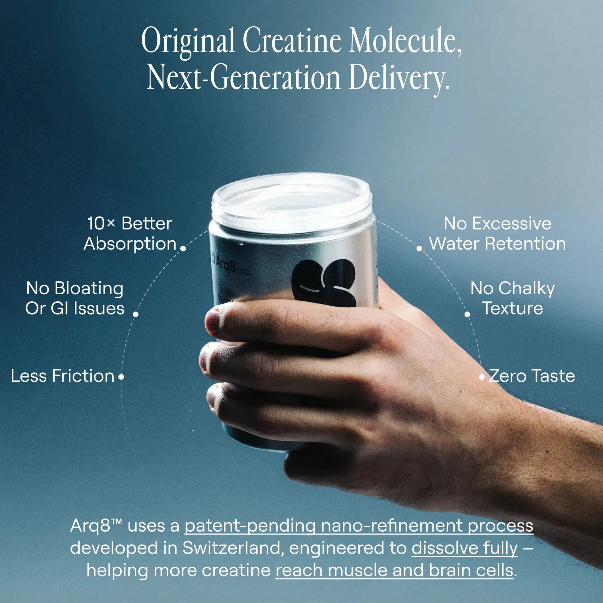 Arq8™ Creatine Monohydrate Powder
